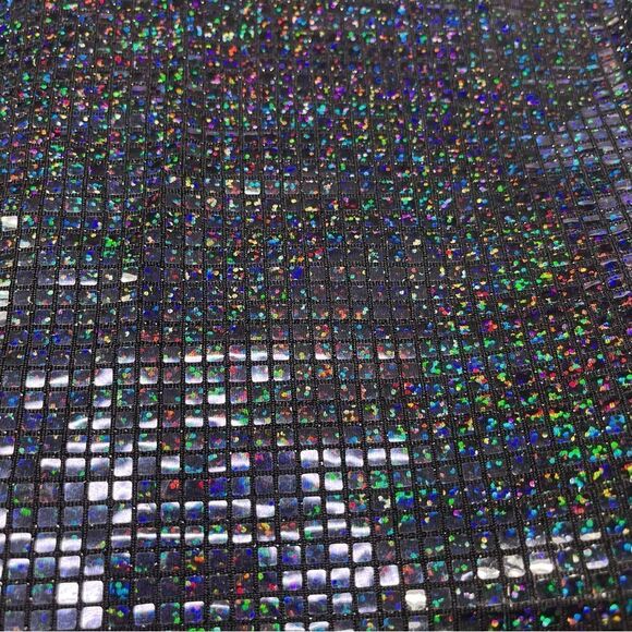 NEW Dodo Bar Or Vika Buckled Sequin Embellished Top One Shoulder Black Size 10 - Picture 9 of 14